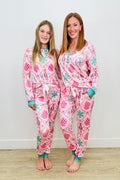 *PRE-ORDER* Pink Bow Holiday PJs
