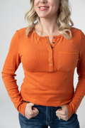 Georgia Long Sleeve - Pumpkin Spice