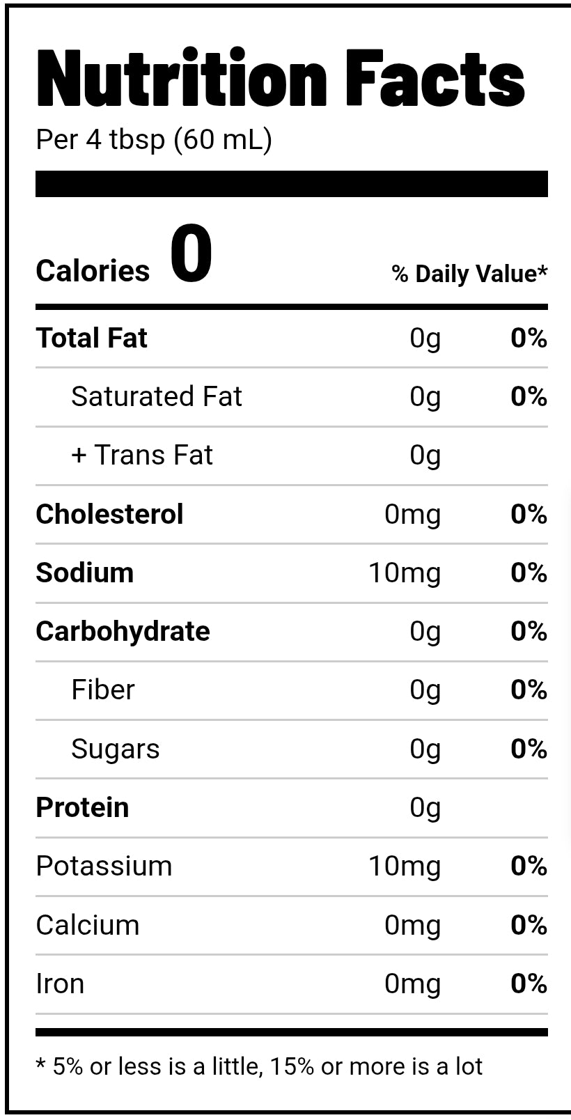 SIMPS - Hazelnut Zero Sugar Syrup