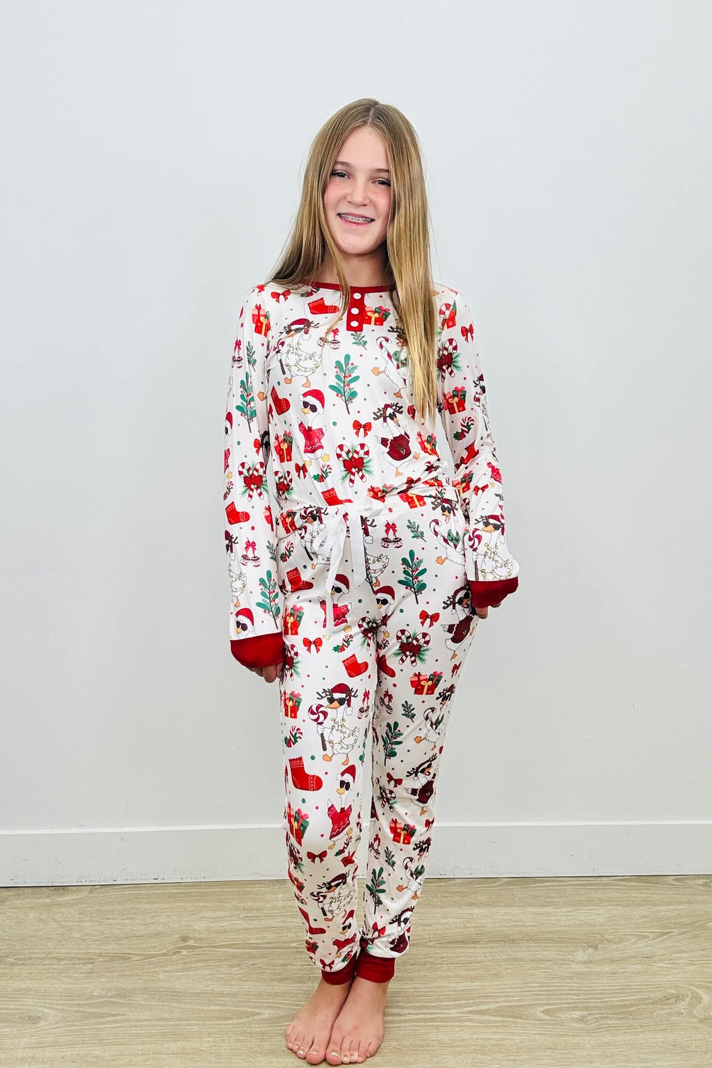 *PRE-ORDER* Holiday PJs - Christmas Goose