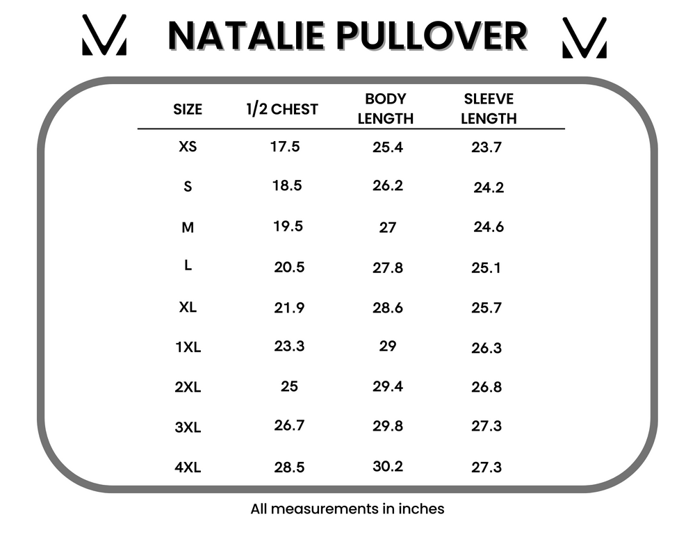 Natalie Pullover - Purple Abstract