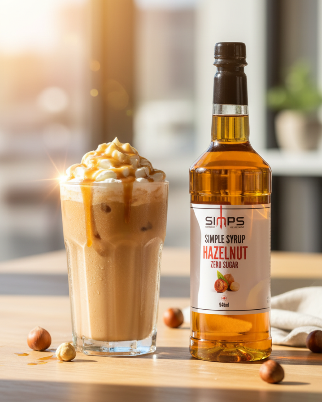 SIMPS - Hazelnut Zero Sugar Syrup