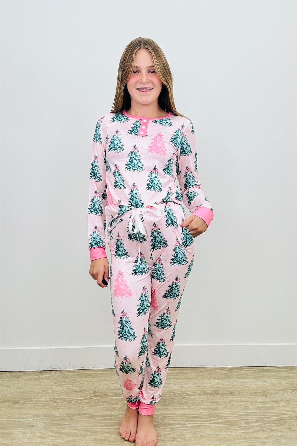 *PRE-ORDER* Holiday PJs - Snowy Spruce
