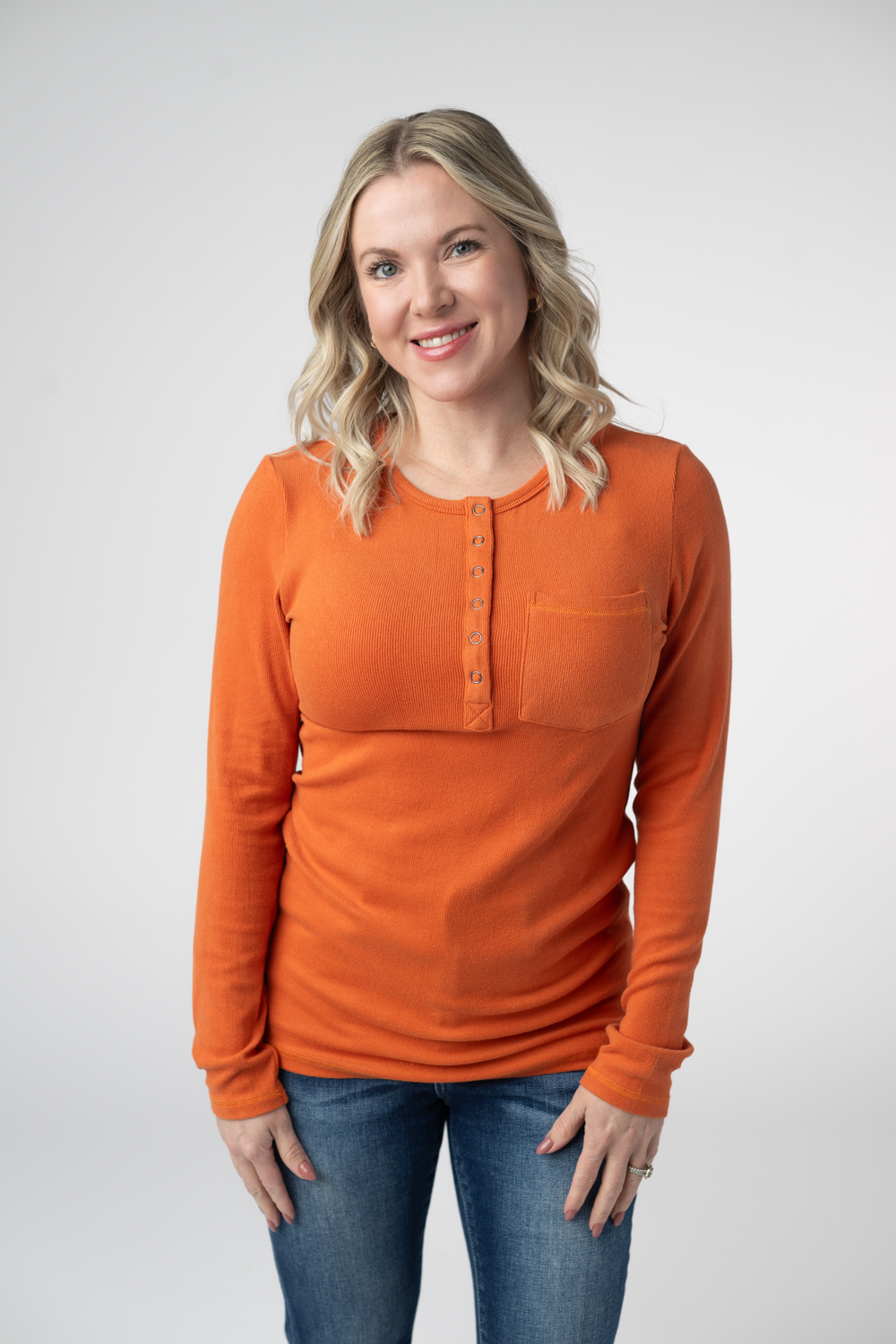 Georgia Long Sleeve - Pumpkin Spice
