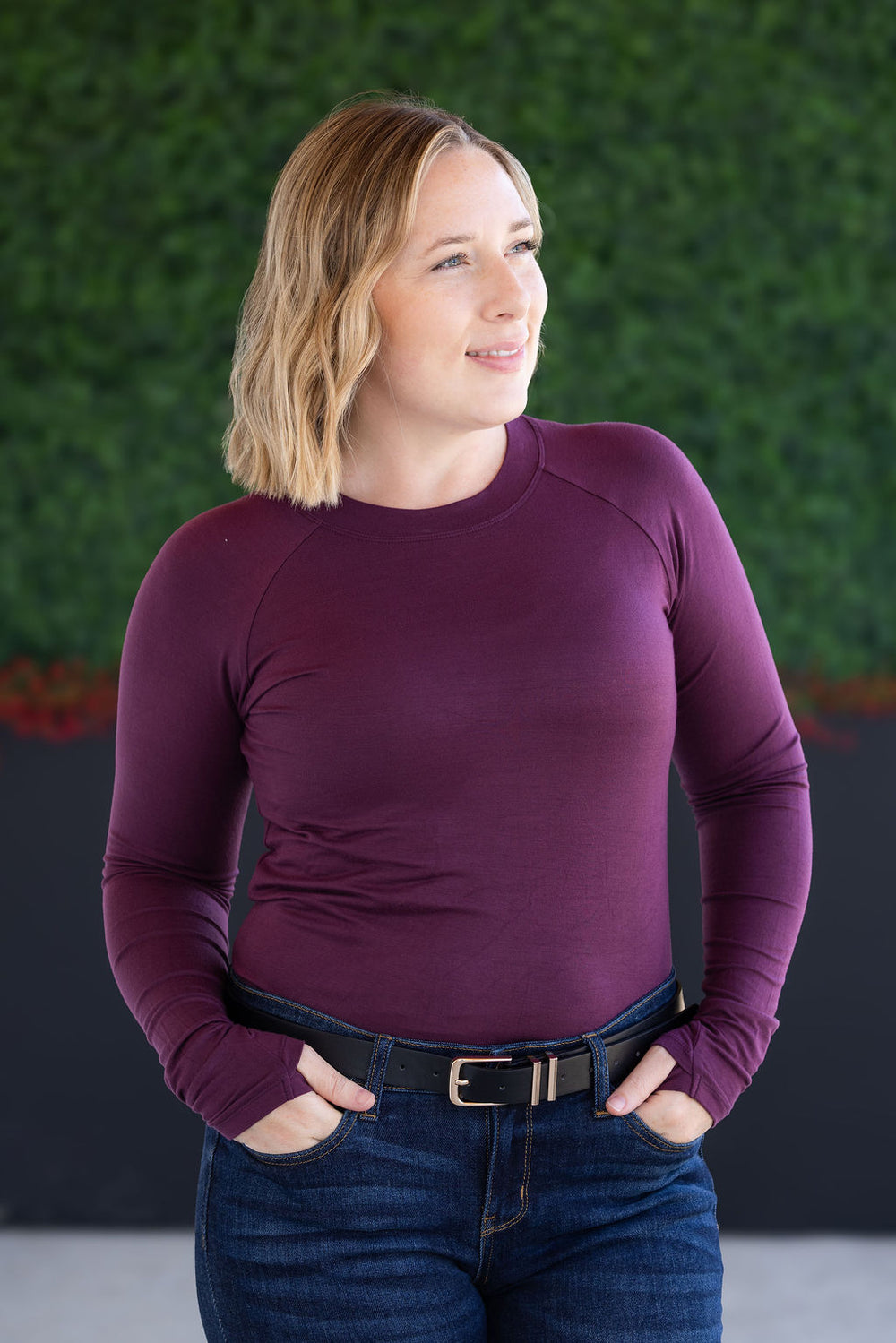Blair Long Sleeve - Plum