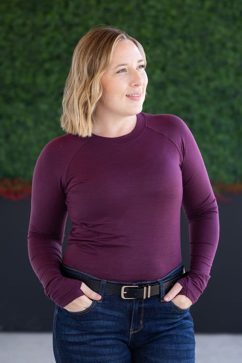 Blair Long Sleeve - Plum