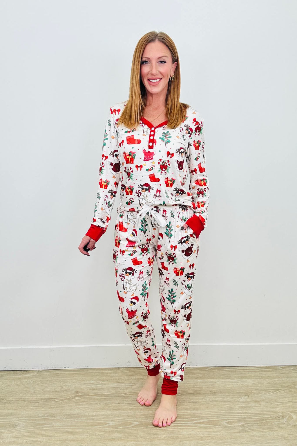 *PRE-ORDER* Holiday PJs - Christmas Goose