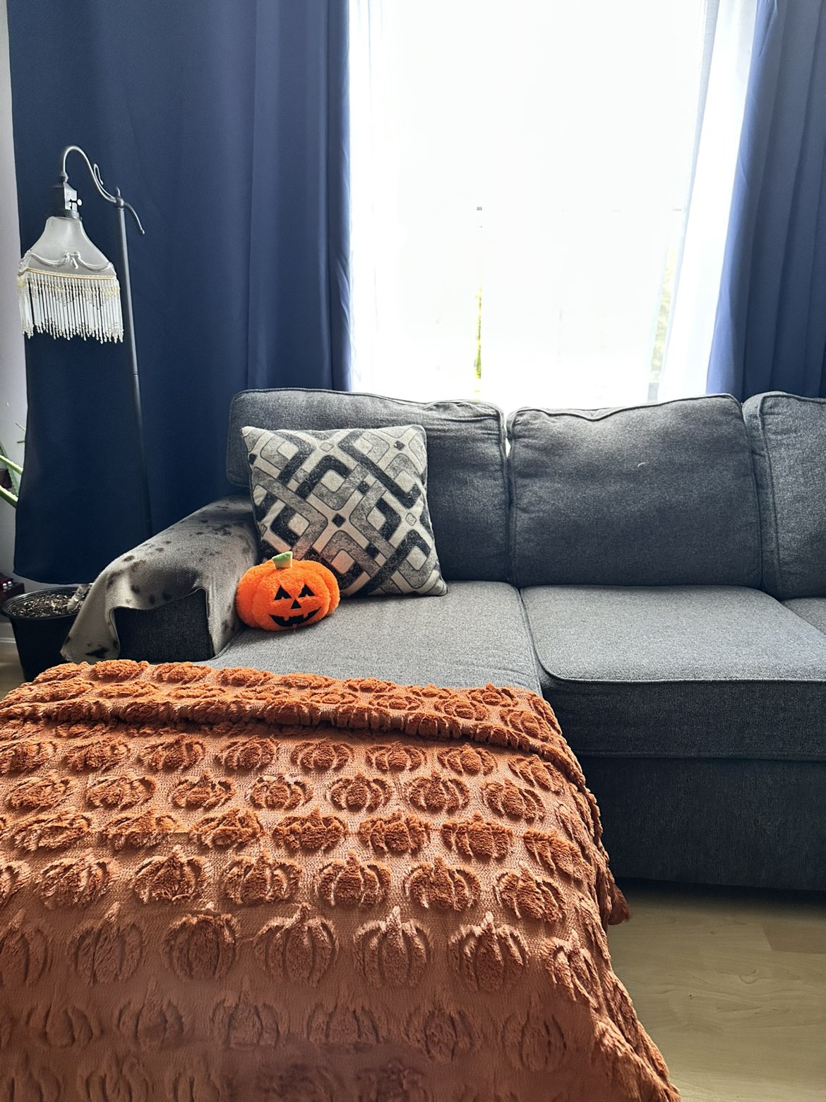 3D Plush Pumpkin Blanket