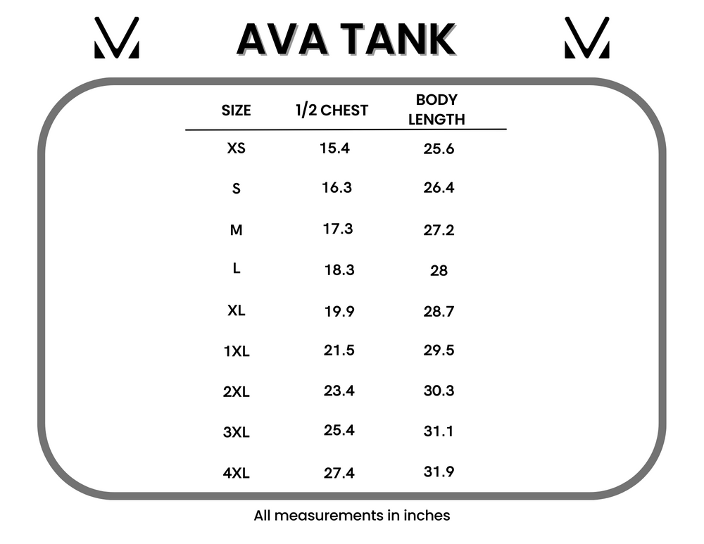 Ava Tank - Watercolor Floral